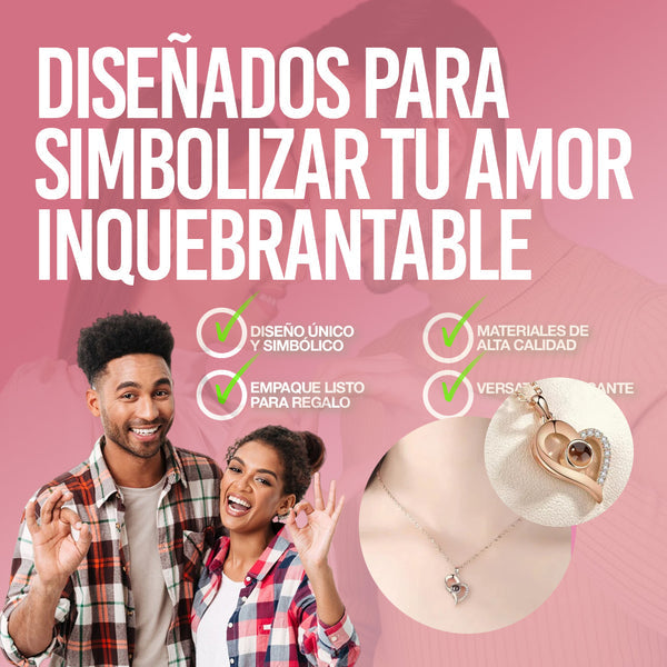 Un lazo de amor inquebranteble con LoveBond® este San Valentin | 2 Collares para parejas