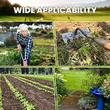 1 Pieza de Rastrillo de Acero al Carbono Resistente para Jardín - Herramienta Manual Duradera con Puntas Afiladas para Aeración del Suelo, Desmalezado y Paisajismo (Sin Mango Incluido) | Diseño Robusto en Metal | Rastrillo con Puntas Nítidas