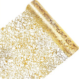 1 Pieza de Tapete Cuadrado de Malla Jacquard Aleatorio, Mantel de Poliéster para Navidad, Bodas, Fiestas y Decoración de Chicas Desposadas - Diseño Cortable para Hacerlo Tú Misma