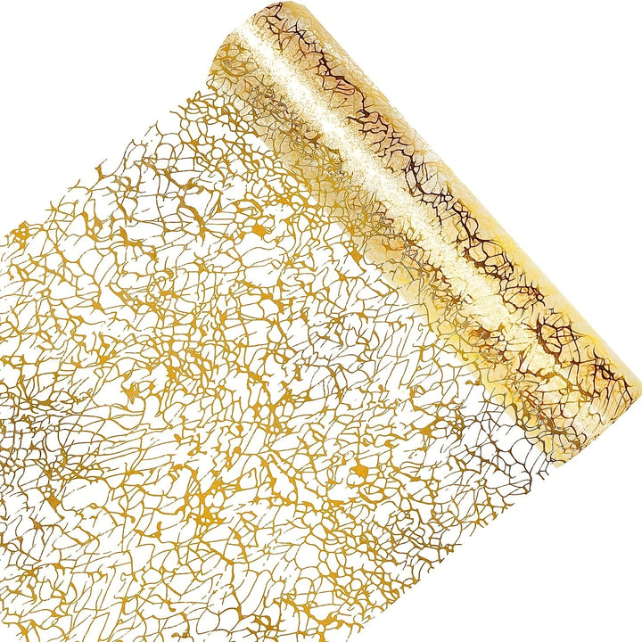 1 Pieza de Tapete Cuadrado de Malla Jacquard Aleatorio, Mantel de Poliéster para Navidad, Bodas, Fiestas y Decoración de Chicas Desposadas - Diseño Cortable para Hacerlo Tú Misma