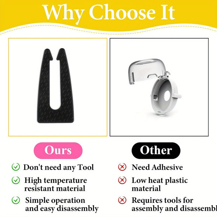 5pcs Cierres de Silicona para Perillas de Estufa de Gas, Cubiertas de Seguridad de Goma Antideslizantes para Horno, Accesorios de Cocina a Prueba de Mascotas para el Hogar y Personas Mayores, Protección para Estufa de Gas|Cubiertas de Perillas Seguras|Cu