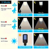 1pc Luz Solar de Pared con Sensor de Movimiento, Faro Solar, 90COB Lámpara Reflejo, Encendido al Anochecer y Apagado al Amanecer, Iluminación Exterior con Control Remoto, 3 Modos de Luz para Jardín, Patio, Valla y Gazebo