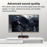 Cable doble naranja de 6,35 mm a doble RCA, adaptador divisor de cable de audio estéreo macho doble de 1/4 pulgada TS a 2 RCA macho estéreo