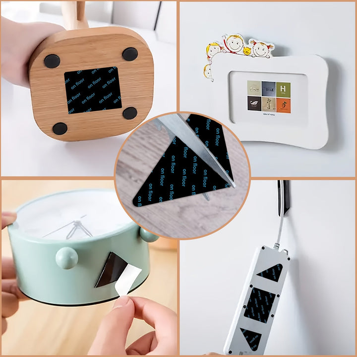 4/8/12 Alfombras Antideslizantes, Alfombrillas Seguras para Alfombras, Cinta Antideslizante Reduce el Riesgo de Caídas, Alfombrillas Adhesivas de Doble Cara, Alfombrillas Antideslizantes y Prevención de Caídas