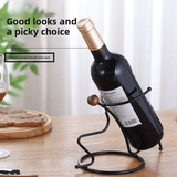 Soporte de vino humanoide creativo, portavinos y joyero en forma única, ideal para decoración de barra en casa