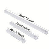 Luces Nocturnas LED Recargables por USB con Sensor de Movimiento - Iluminación Inalámbrica para Armarios Bajo Encimera - Magnético y Adhesivo de 5V para Pasillos, Cocina, Escaleras, Decoración del Hogar