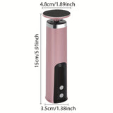 [Pulidor eléctrico 2 en 1] Herramienta multifuncional para cuidado de pies Cloud Prime, pulidor eléctrico 2 en 1 para pies y uñas + 30 discos de pulido rosados