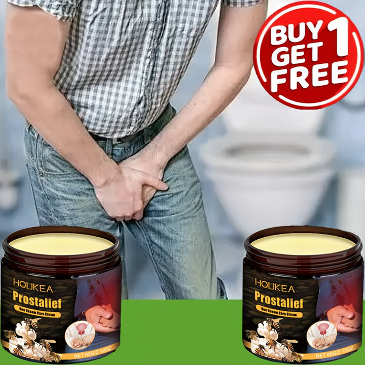 Crema de Cuidado Hidratante con Veneno de Abeja para Hombres HOUKEA, nutritiva e hidratante, hipoalergénica, 60g/2.12oz*2 para todo tipo de piel Claro Beis