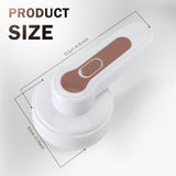 Extracción de pelusa eléctrica portátil recargable, potente pelusa cortadora para ropa, muebles, alfombras, carga USB, incluye cepillo de limpieza, estuche de viaje, extracción rápida de pelusa para ropa de invierno.
