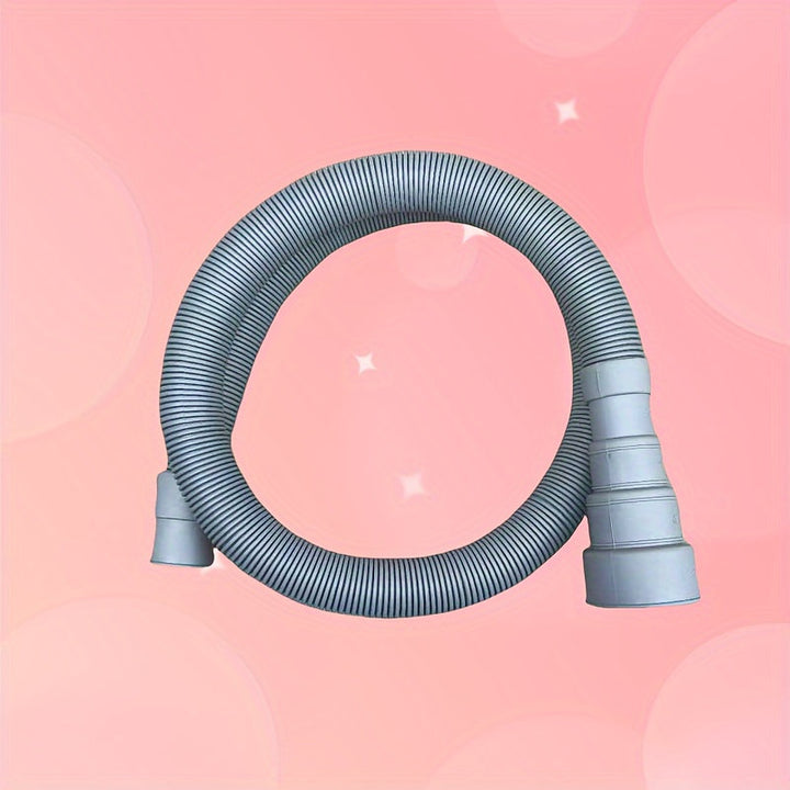 Extensión de manguera de drenaje de lavadora automática universal - Tubo de drenaje flexible de plástico de múltiples diámetros con diseño de estrella, duradero y fácil de instalar para una eficiente drenaje de agua, accesorios de lavadora, diseño elegan