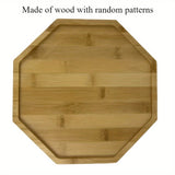 Bandeja de Apoyo de Brazo de Sofá de Bambú - Mesa de Sofá con Clip para Snacks, Bebidas y Controles Remotos - Diseño que Ahorra Espacio