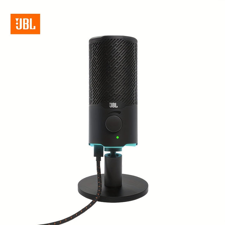 Quantum Stream Micrófono USB, Diseñado para Streaming, Grabación y Gaming con Silencio Fácil, Control de Volumen y Montaje Universal