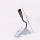 1 Azada de Jardín en Forma de V con Hoja Afilada Triangular para Cavar y Aflojar la Tierra - Herramienta Metálica Duradera para Deshierbar - Ideal para Jardinería y Siembra en el Patio Trasero - Sin Necesidad de Electricidad, Jardinería Manual | Accesori