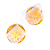 Bolsas Silicona x5 Hermética 400ml Reutilizables Para Alimentos MANA-0073