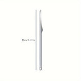 1 pieza, exfoliador de pies de acero inoxidable - Sin batería, sin fragancia, seguro para la piel seca y callos, herramienta de pedicura manual para el cuidado de los pies en casa, exfoliador de pies de acero inoxidable, herramienta duradera para el cuid