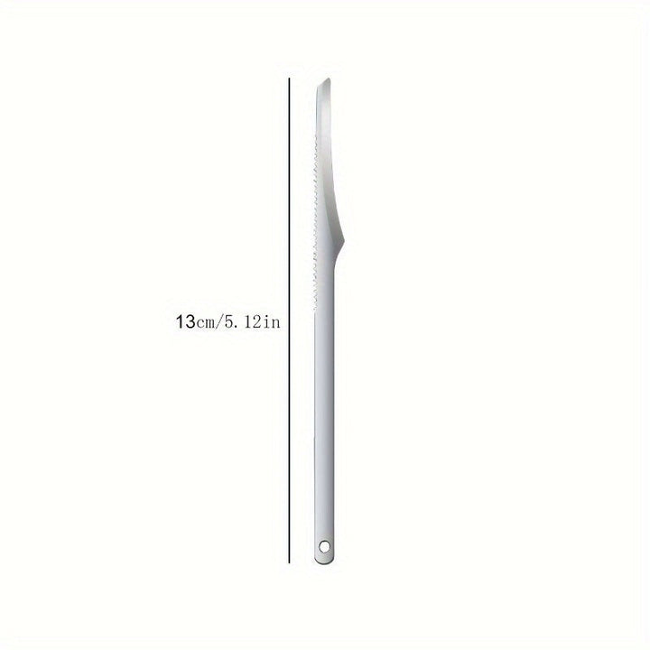 1 pieza, exfoliador de pies de acero inoxidable - Sin batería, sin fragancia, seguro para la piel seca y callos, herramienta de pedicura manual para el cuidado de los pies en casa, exfoliador de pies de acero inoxidable, herramienta duradera para el cuid