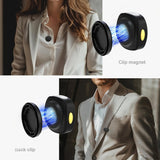 La Nueva Generación de Micrófonos de Botón Cuenta con Reducción de Ruido de Un Solo Clic, una Impresionante Vida Útil de la Batería de 50 Horas, un Diseño Ligero y un Accesorio Magnético, lo que lo Hace Adecuado para Grabaciones, Transmisiones en Vivo, D