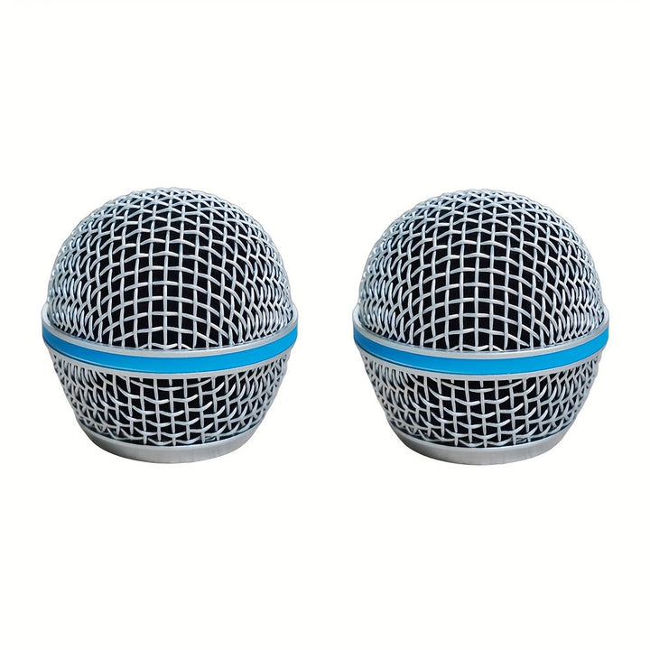 2 piezas de rejilla de micrófono, cubierta de malla para Shure Beta58a, cubierta de rejilla de micrófono, reemplazo de cabeza - Accesorios de micrófono