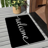 1 pieza de alfombrilla de bienvenida - Antideslizante, resistente al desgaste, fácil de limpiar, alfombrilla rectangular para interiores y exteriores, entrada, patio, áreas de alta circulación, lavable en máquina, alfombrilla de bienvenida para interiore