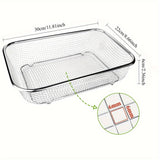 Tamiz de Acero Inoxidable para Suelo Resistente - Malla de 1/4 Pulgada para Piedra, Compost y Arena, Herramienta Manual Antioxidante para Jardinería, Uso en Tierra y Exteriores - Utensilio Duradero para Preparación Eficiente del Suelo