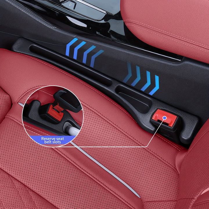 2 Bandas de Almacenamiento Universales para Asientos de Coche, Organizador Anticaída, Caja Clasificadora de Basura Multifuncional, Mantiene el Interior Limpio y Ordenado