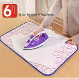 Base para planchar plegable compacta - Polipropileno duradero, resistente al calor, base antideslizante, fácil de guardar, ideal para viajes y uso en el hogar, compatible con todas las superficies - 1 unidad, accesorio para planchar|Diseño compacto|Base