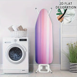 1 cubierta de tabla de planchar de acero pesado con relleno resistente a la quema de tamaño completo, bordes elásticos y lavable en máquina - Se ajusta a tablas estándar, duradera y fácil de limpiar, protector de tabla de planchar, cuidado de textiles pa