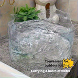 1 cubo de viaje grande con capacidad de 10L, lavabo plegable portátil para camping y hotel, accesorio esencial para viajes