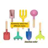 Conjunto de 4 palas de jardín y playa - Herramientas de pala de metal para cavar tierra y arena, agricultura de cosplay, actividades divertidas de plantación, decoración de jardín, no se necesita electricidad ni batería