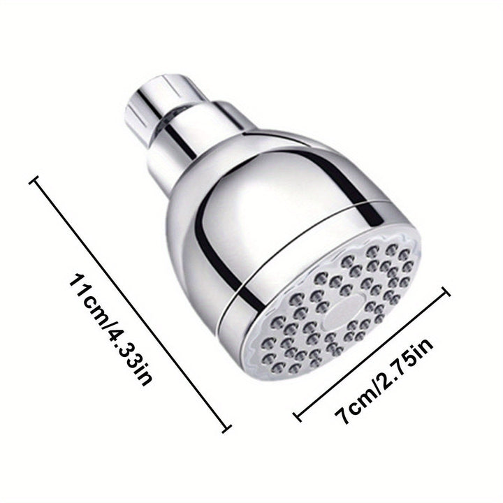 Kit de cabeza de ducha de 3 pulgadas ABS con 7 modos de spray - Negro elegante, boquilla oculta para duchas y baños modernos, plástico duradero, instalación fácil, incluye manguera, perfecto para rociador de grifo de cocina, accesorios de baño, cabeza de