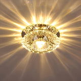 1 pieza de luz de techo LED de cristal moderna y elegante, adecuada para la decoración del hogar en salas de estar, dormitorios, pasillos, escaleras, cafeterías, restaurantes, hoteles, centros comerciales, fácil de instalar | Luz de habitación