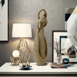 1pc Escultura Abstracta de Pareja Besándose, Estatua de Arte de Resina para Decoración del Hogar y la Oficina, Decoración Moderna para Escritorio y Estante Interior/Exterior, Regalo para el Día de San Valentín, No Se Necesita Electricidad