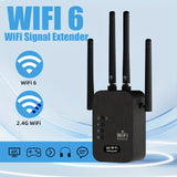 Amplificador de señal WiFi 2.4G HZ con cobertura de 10000 pies cuadrados, repetidor de rango de WiFi, amplificador de Internet 2.4G HZ.