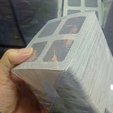 50pcs Trampa De Pelo Desechable, Cubierta De Filtro De Drenaje De Ducha Para Enchufe De Pelo, Pegatina De Pantalla De Filtro De Fregadero De Piso, Enchufe De Pelo Para Bañera De Baño