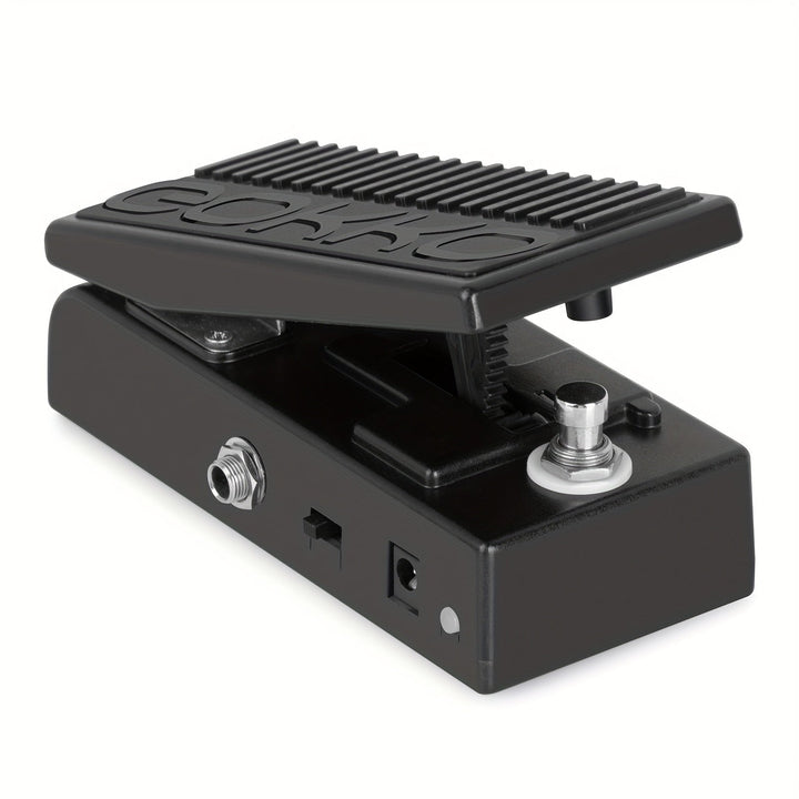 GOKKO GK-64 Mini Wah Pedal - Un pequeño pedal de Wah y volumen con conmutación de verdadero bypass, luces LED dobles y una construcción robusta.