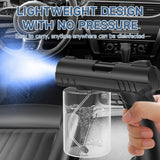 Atomizador Portátil de Luz Azul Nano | Recargable USB 1200mAh | Boquilla Anti-Atasco, Empuñadura Ergonómica para Hogar/Oficina/Jardín y Cuidado de Plantas