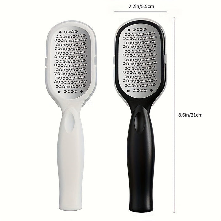 Exfoliante de pies para callos, frotando la piel vieja, limando y puliendo la piel de los pies, eliminando la piel muerta, frotando los pies y reparando los pies.