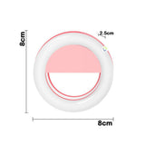 Mini Aro De Luz Led RGB Celular Portable Selfie RG01