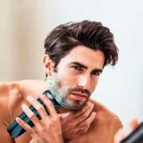 Afeitadora Eléctrica 2 en 1 Trimmer Recargable Inalámbrica V-322