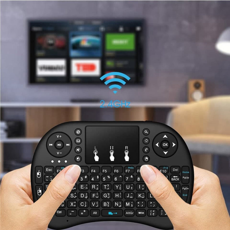 Mini Teclado Inalámbrico para Smart TV Celulares y PC