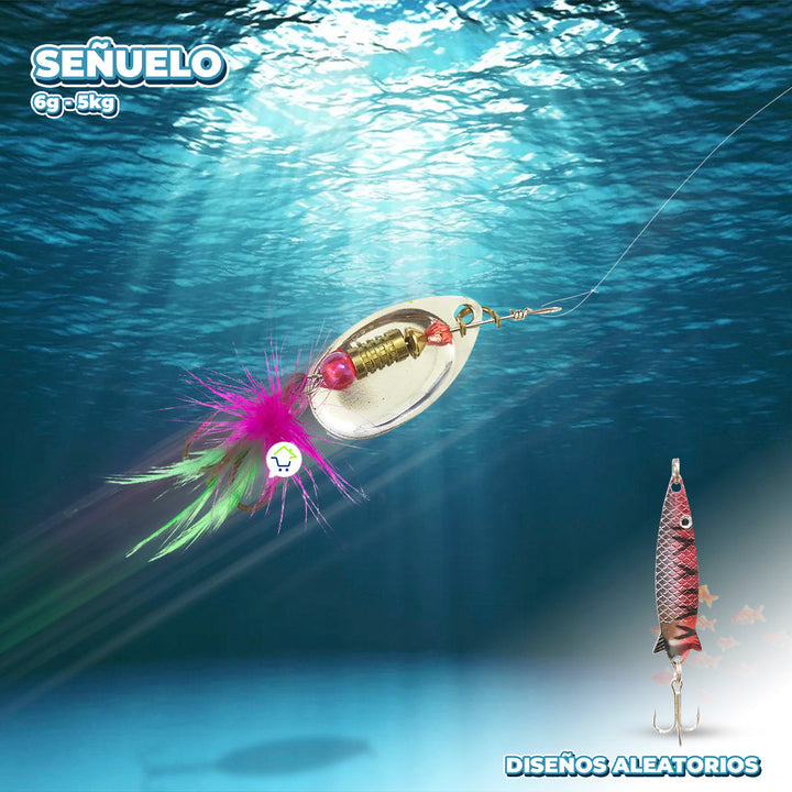 Señuelos Para Pesca Anzuelo ZD-24