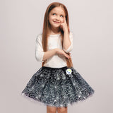 Tutú De Telaraña Niñas Falda Ballet Disfraz Halloween H-230