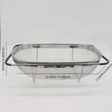 Red de filtro telescópica de acero inoxidable 304, multiusos, plegable, para 4 escenarios diferentes, para almacenamiento, baño, cocina, jardín, fregadero, deshidratador de frutas y verduras, sin instalación, resistente a la corrosión, soporte.