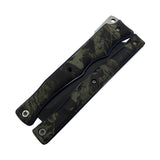 Navaja Mariposa Cuchillo Portátil Defensa Táctico + Estuche RF KA503