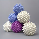 6 Bolas de Lavado Grandes, Eliminación de Manchas Intensiva, Reutilizables, Anti-Enredos, Morado Blanco Azul, Quita Pelusas, Suaviza la Ropa, Reduce Arrugas, Apto para Lavadora de Tambor, Lavadoras Automáticas y Secadoras