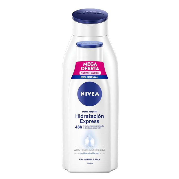 CREMA CORP NIVEA 400ML+250 EXPRESS HYDRA