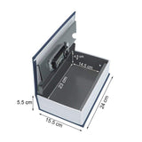 Caja Fuerte De Seguridad Tipo Libro Diccionario + 2 Llaves RF 802