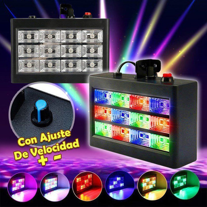 Luz Audio Rítmica Multicolor Fiestas Discotecas Bar RF 091