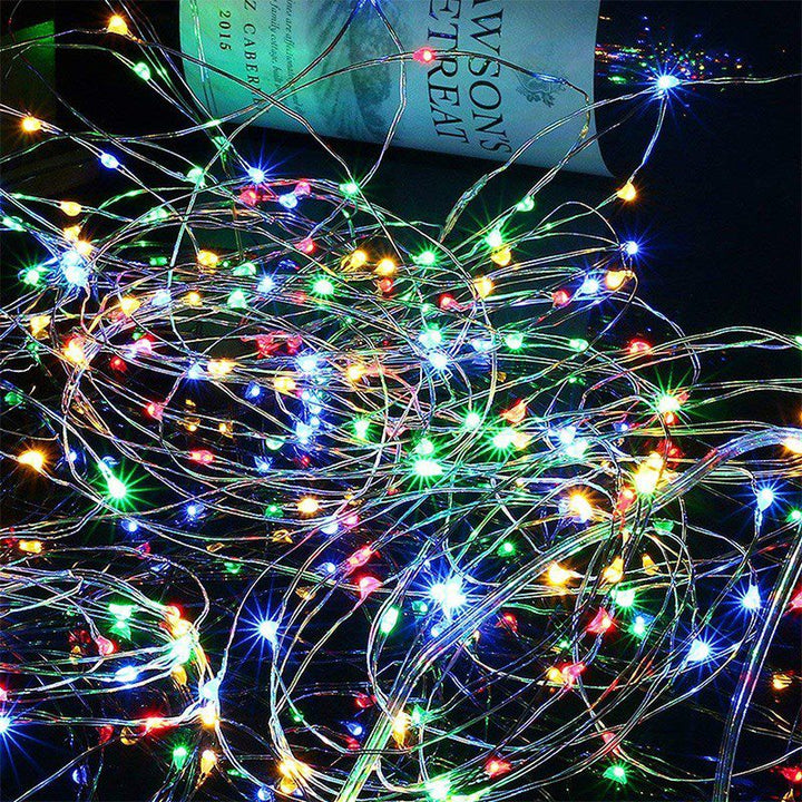 Luces Micro Led Alambre X100 Luces Sumergibles Multicolor RF 3-23