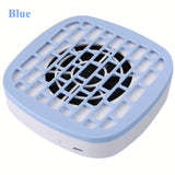 Aspiradora de polvo de uñas mini TFSCLOIN - Aspiradora para uñas con USB, succión potente, sistema compacto para manicura en casa o salón, compatible con taladros para uñas, incluye filtro, ideal para salones de uñas, spa o uso DIY, equipo de manicura, d